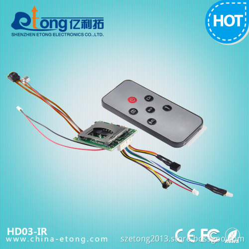 1.0MP HD DIY DVR Board with Camera HD-04
